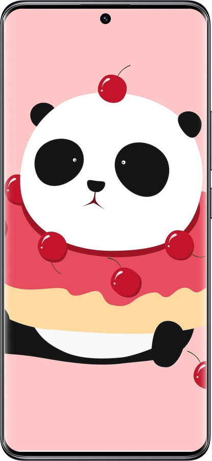 TPU чехол Панда с пончиком для Xiaomi Redmi Note 14 Pro 5G - 3991b-3928 изображение 