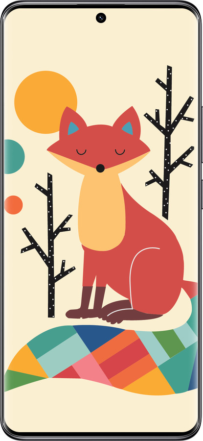 TPU чехол Rainbow fox для Xiaomi Redmi Note 14 Pro 5G - 4010b-3928 изображение 