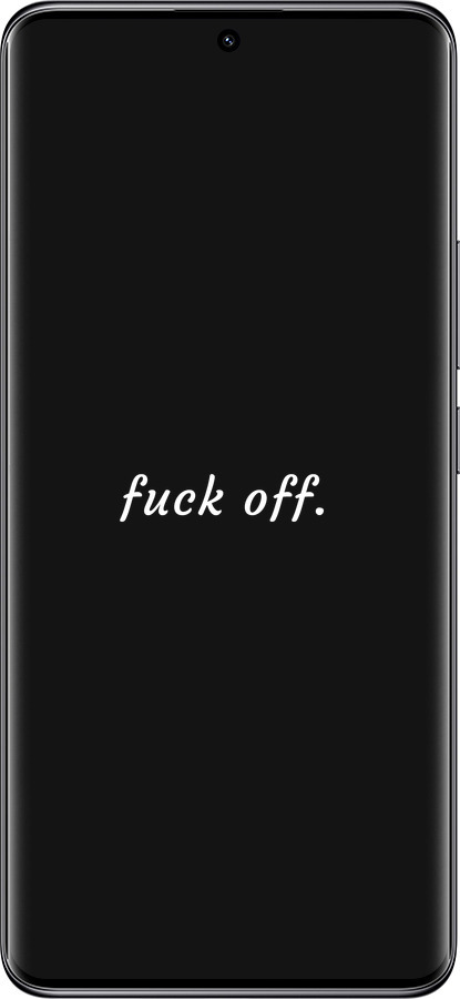 TPU чехол Fuck off для Xiaomi Poco X7 - 4731b-4011 изображение 