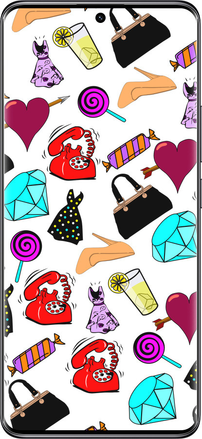 TPU чехол stickers для Xiaomi Redmi Note 14 Pro 5G - 4757b-3928 изображение 