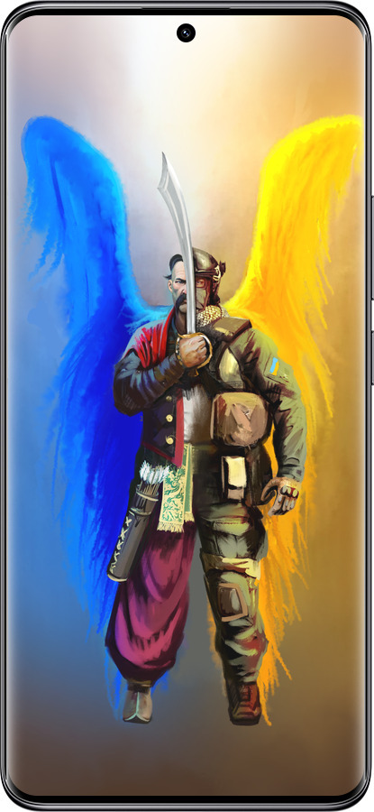 TPU чехол Воин-Ангел для Xiaomi Redmi Note 14 Pro 5G - 5317b-3928 изображение 
