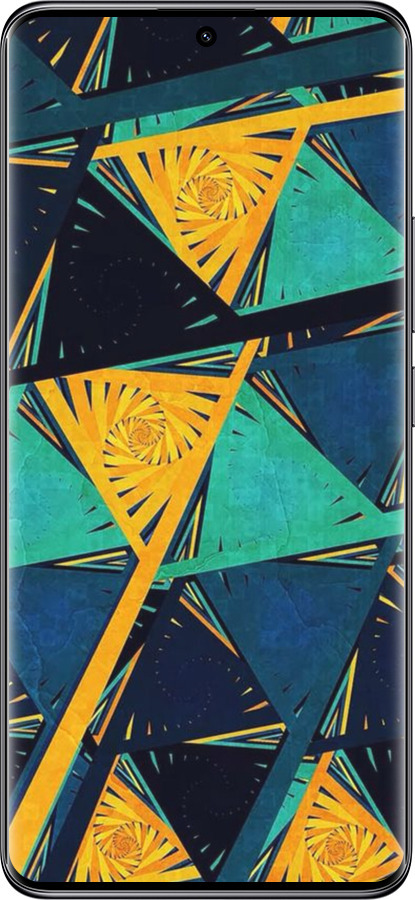 TPU чехол Арт, абстракція, жовтий, синій для Xiaomi Redmi Note 14 Pro 5G - 5382b-3928 изображение 
