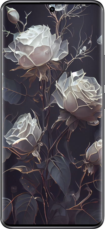 TPU чехол Розы 2 для Xiaomi Redmi Note 14 Pro 5G - 5550b-3928 изображение 