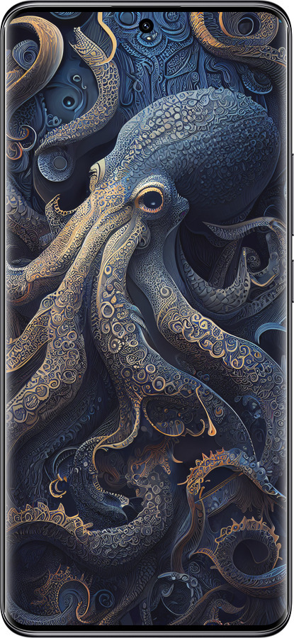 TPU чехол Восьминіг для Xiaomi Redmi Note 14 Pro 5G - 5551b-3928 изображение 