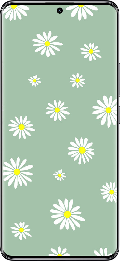 TPU чехол Ромашки v4 для Xiaomi Redmi Note 14 Pro 5G - 5603b-3928 изображение 