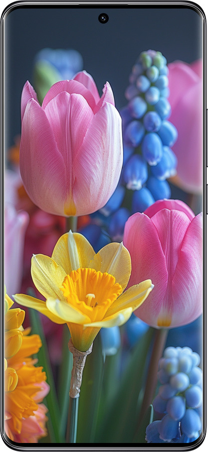 TPU чехол Весняні квіти для Xiaomi Redmi Note 14 Pro 5G - 6058b-3928 изображение 