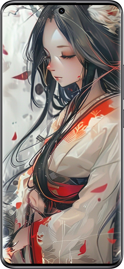 TPU чехол Кицуне для Xiaomi Redmi Note 14 Pro 5G - 6073b-3928 изображение 