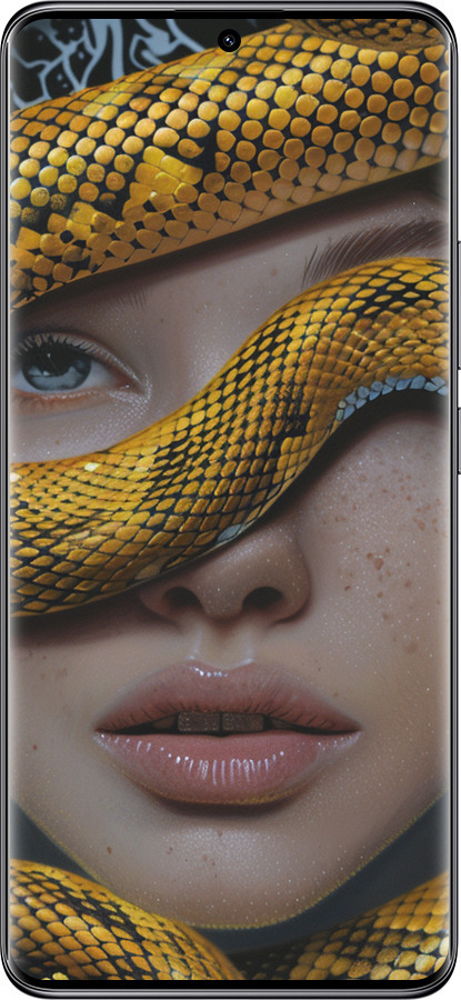 TPU чехол Объятия змеи для Xiaomi Redmi Note 14 Pro 5G - 6081b-3928 изображение 