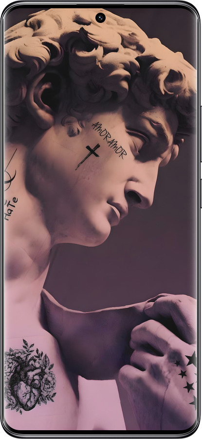 TPU чехол Давид для Xiaomi Redmi Note 14 Pro 5G - 6302b-3928 изображение 