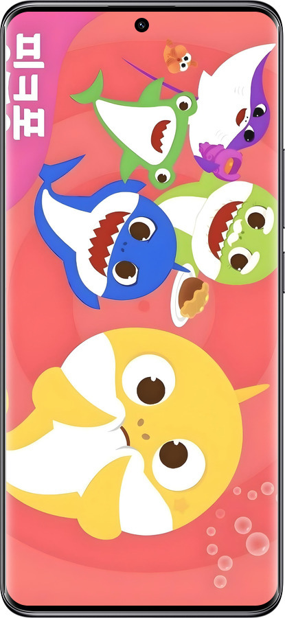TPU чехол Бейби Шаркс для Xiaomi Redmi Note 14 Pro 5G - 6305b-3928 изображение 