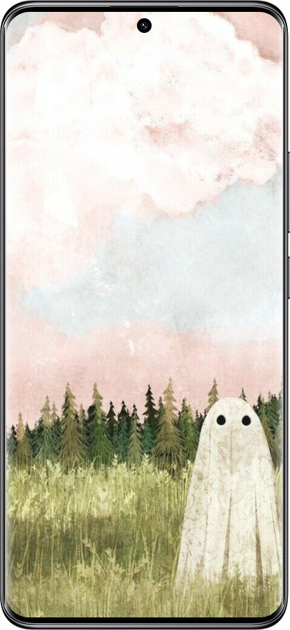 TPU чехол Привидение для Xiaomi Poco X7 - 6401b-4011 изображение 