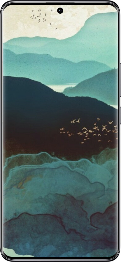 TPU чехол Із зображенням гір Індіго для Xiaomi Redmi Note 14 Pro 5G - 6484b-3928 изображение 
