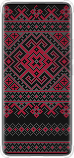 Силикон с усиленными углами чехол Вышиванка 52 для Xiaomi Redmi Note 14 Pro 5G - 1763sp-3928 изображение 