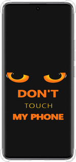 Силикон с усиленными углами чехол Don't touch the phone для Xiaomi Redmi Note 14 Pro 5G - 4261sp-3928 изображение 