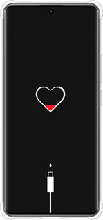 Силикон с усиленными углами чехол Подзарядка сердца для Xiaomi Redmi Note 14 Pro 5G - 4274sp-3928 изображение 