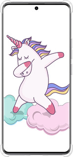 Силикон с усиленными углами чехол Единорог для Xiaomi Redmi Note 14 Pro 5G - 4702sp-3928 изображение 