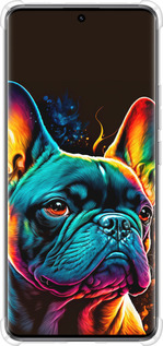 Силикон с усиленными углами чехол Яркий бульдог для Xiaomi Redmi Note 14 Pro 5G - 5547sp-3928 изображение 