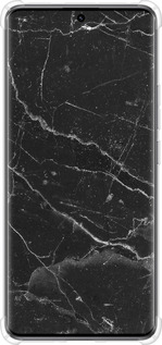 Силикон с усиленными углами чехол Черный мрамор v2 для Xiaomi Redmi Note 14 Pro 5G - 5568sp-3928 изображение 