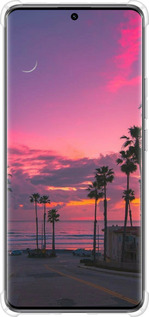 Силикон с усиленными углами чехол Пальмы для Xiaomi Redmi Note 14 Pro 5G - 5873sp-3928 изображение 