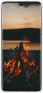 Силикон с усиленными углами чехол Огонь для Xiaomi Redmi Note 14 Pro 5G - 6021sp-3928 изображение 