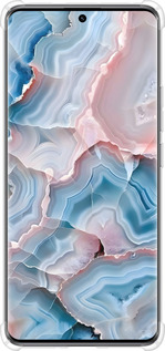 Силикон с усиленными углами чехол Мрамор для Xiaomi Redmi Note 14 Pro 5G - 6306sp-3928 изображение 