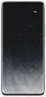 Силикон с усиленными углами чехол Сині хмари, Синій місяць для Xiaomi Redmi Note 14 Pro 5G - 6396sp-3928 изображение 