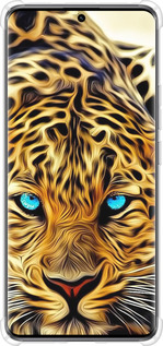 Силикон с усиленными углами чехол Леопард для Xiaomi Redmi Note 14 Pro 5G - 6611sp-3928 изображение 