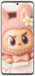 Силикон с усиленными углами чехол Лабубу 2 для Xiaomi Redmi Note 14 Pro 5G - 6710sp-3928 изображение 