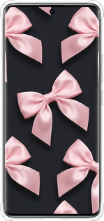 Силикон с усиленными углами чехол Coquette Ribbons Dark Coquette для Xiaomi Redmi Note 14 Pro 5G - 6767sp-3928 изображение 