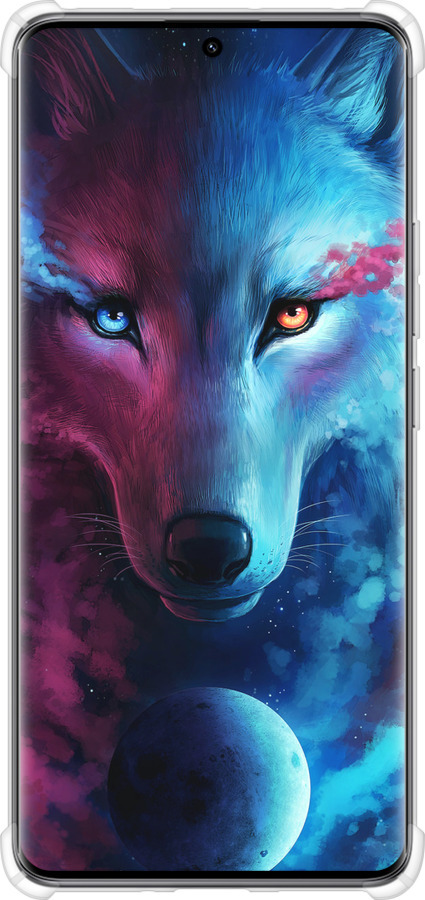 Силикон с усиленными углами чехол Арт-волк для Xiaomi Redmi Note 14 Pro 5G - 3999sp-3928 изображение 
