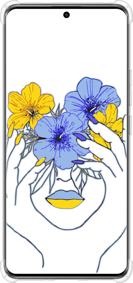 Силикон с усиленными углами чехол Девушка v4 для Xiaomi Redmi Note 14 Pro 5G - 5276sp-3928 изображение 
