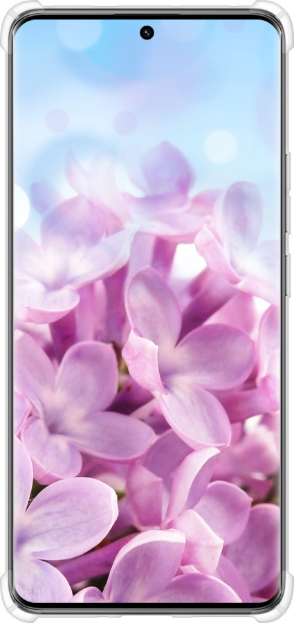 Силикон с усиленными углами чехол Сирень для Xiaomi Redmi Note 14 Pro 5G - 527sp-3928 изображение 