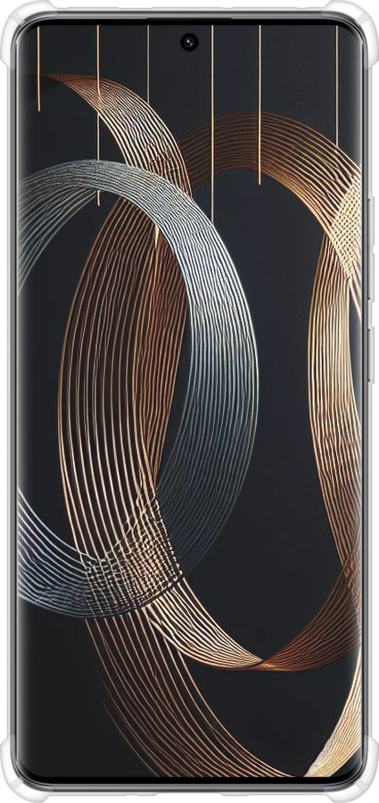 Силикон с усиленными углами чехол Симфония для Xiaomi Redmi Note 14 Pro 5G - 5835sp-3928 изображение 