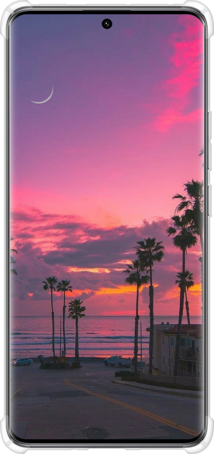 Силикон с усиленными углами чехол Пальмы для Xiaomi Redmi Note 14 Pro 5G - 5873sp-3928 изображение 