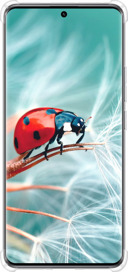 Силикон с усиленными углами чехол Божья коровка для Xiaomi Redmi Note 14 Pro 5G - 6049sp-3928 изображение 