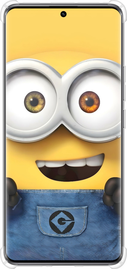 Силикон с усиленными углами чехол Миньон для Xiaomi Redmi Note 14 Pro 5G - 6389sp-3928 изображение 