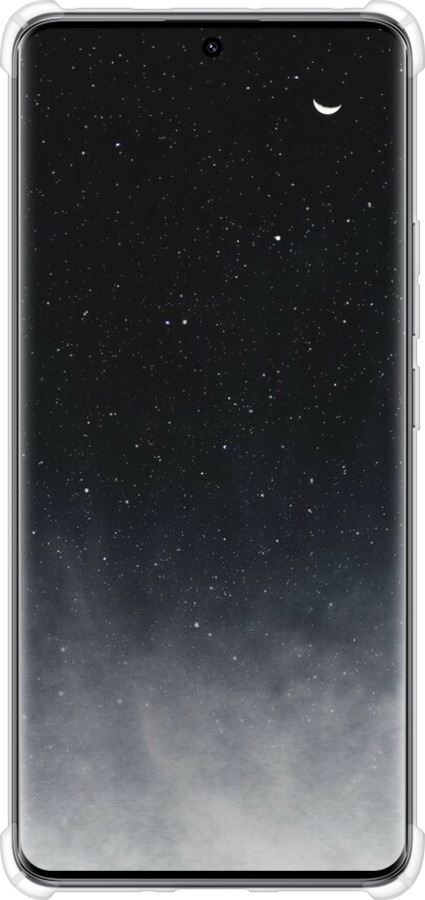 Силикон с усиленными углами чехол Сині хмари, Синій місяць для Xiaomi Redmi Note 14 Pro 5G - 6396sp-3928 изображение 