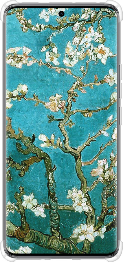 Силикон с усиленными углами чехол Винсент Ван Гог. Сакура для Xiaomi Redmi Note 14 Pro 5G - 841sp-3928 изображение 