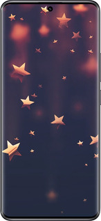 Силиконовый чехол Падающие звезды для Xiaomi Redmi Note 14 Pro 5G - 3974u-3928 изображение 