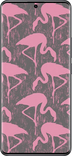 Силиконовый чехол Vintage-Flamingos для Xiaomi Poco X7 - 4171u-4011 изображение 