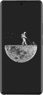 Силиконовый чехол Moon in dark для Xiaomi Poco X7 - 4176u-4011 изображение 