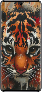Силиконовый чехол Mini tiger для Xiaomi Redmi Note 14 Pro 5G - 6052u-3928 изображение 