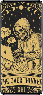 Силіконовий чехол The Overthinker для Xiaomi Redmi Note 14 Pro 5G - 6774u-3928 изображение 