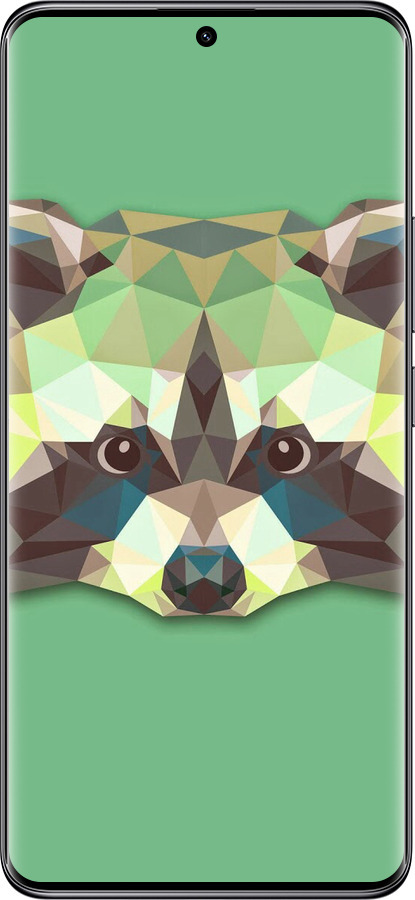 Силиконовый чехол Енот для Xiaomi Poco X7 - 1217u-4011 изображение 