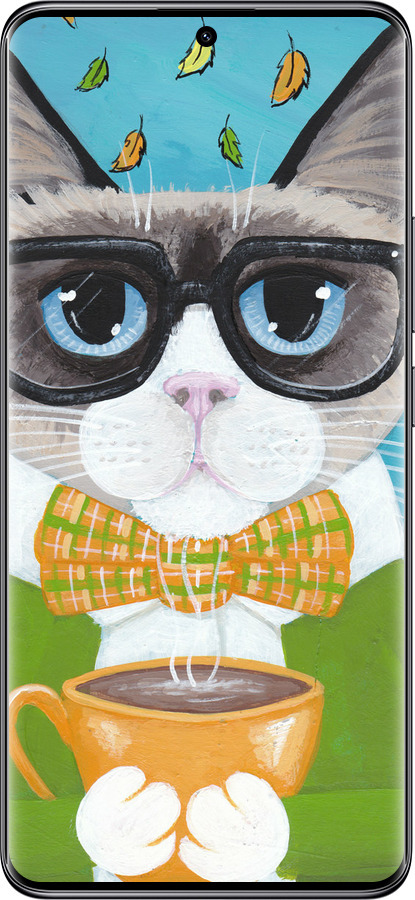 Силіконовий чехол Cat&Coffee для Xiaomi Poco X7 - 4053u-4011 изображение 