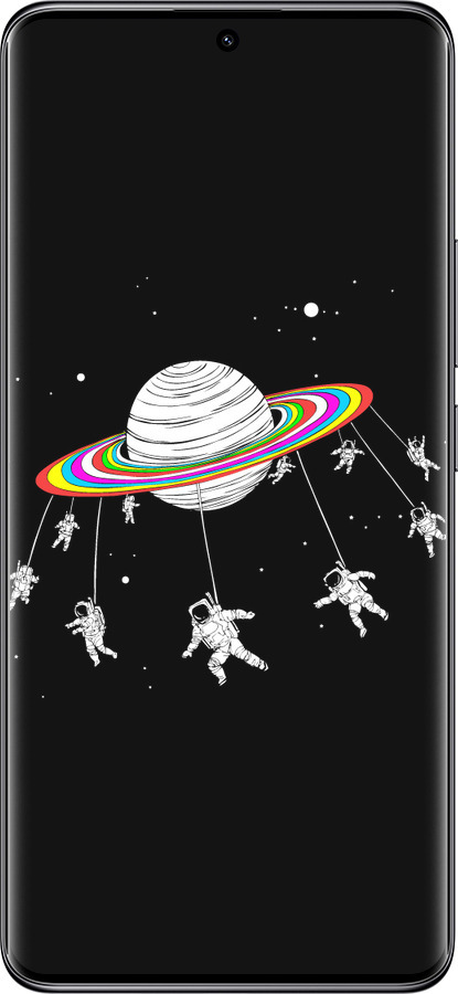 Силіконовий чехол Місячна карусель для Xiaomi Poco X7 - 4136u-4011 изображение 