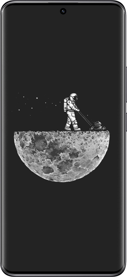 Силиконовый чехол Moon in dark для Xiaomi Poco X7 - 4176u-4011 изображение 