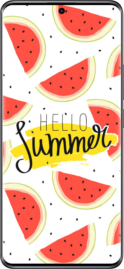 Силиконовый чехол Hello Summer для Xiaomi Redmi Note 14 Pro 5G - 4356u-3928 изображение 