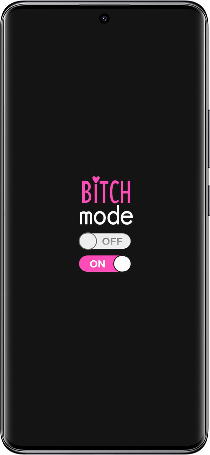 Силіконовий чехол Bitch mode для Xiaomi Poco X7 - 4548u-4011 изображение 