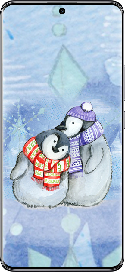 Силиконовый чехол Новогодний 5 для Xiaomi Redmi Note 14 Pro 5G - 4618u-3928 изображение 